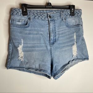 Harper Heritage Jean shorts Size 30 Denim High Waist Destructed